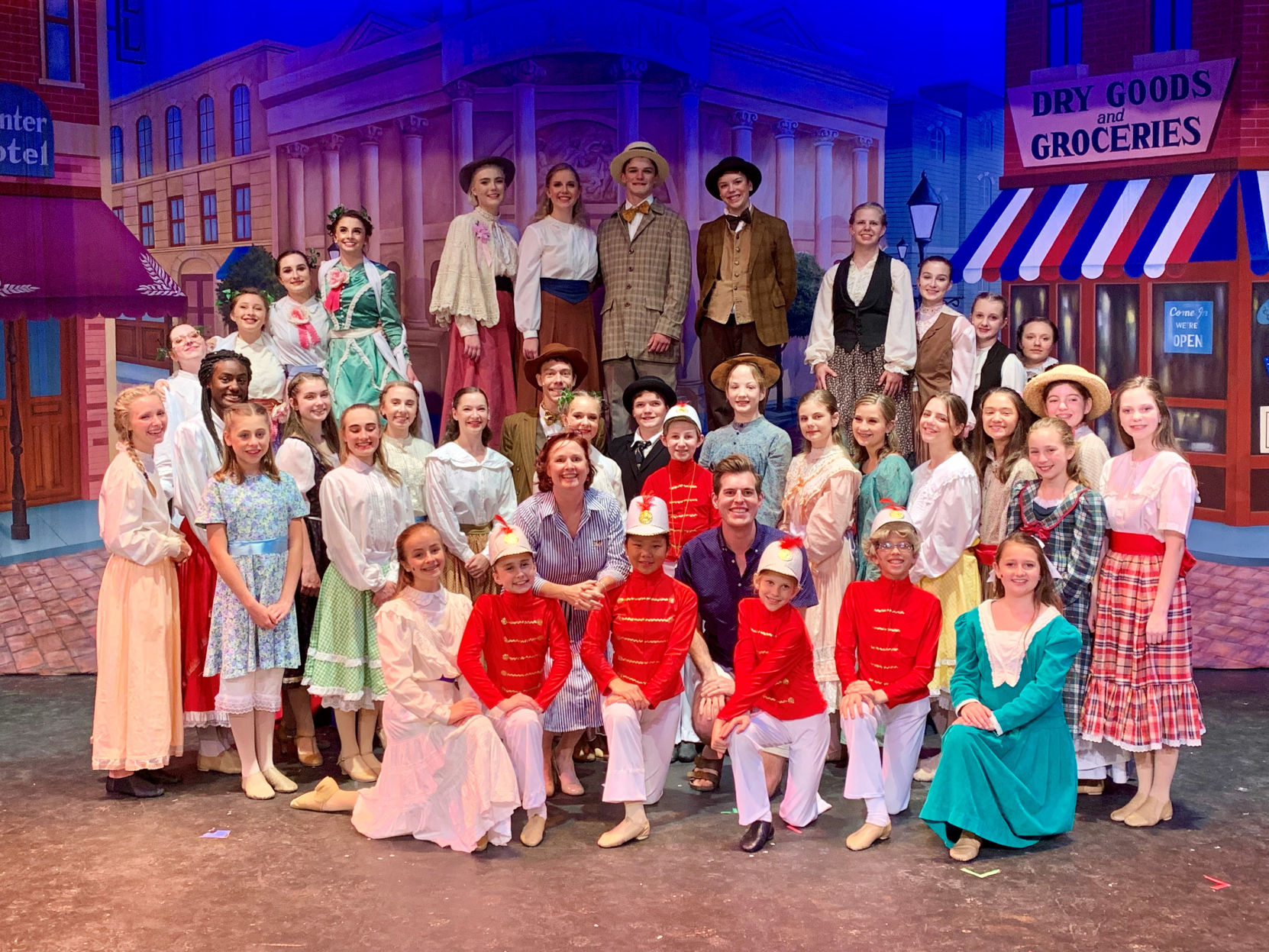 Hickory Ballet & Performing Arts students dazzle in "The Music Man"